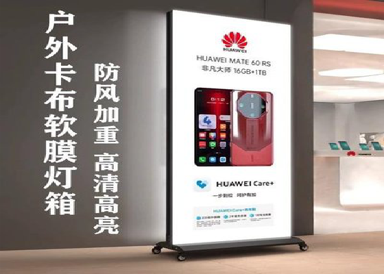 罗山户外防水灯箱的应用特点及适用范围。